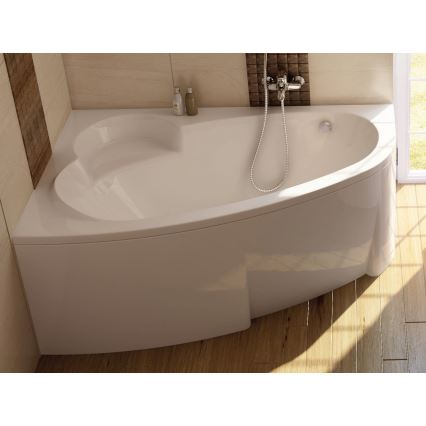 Ravak C461000000 - Rohová vana ASYMMETRIC 160x105 cm akrylát/bílá