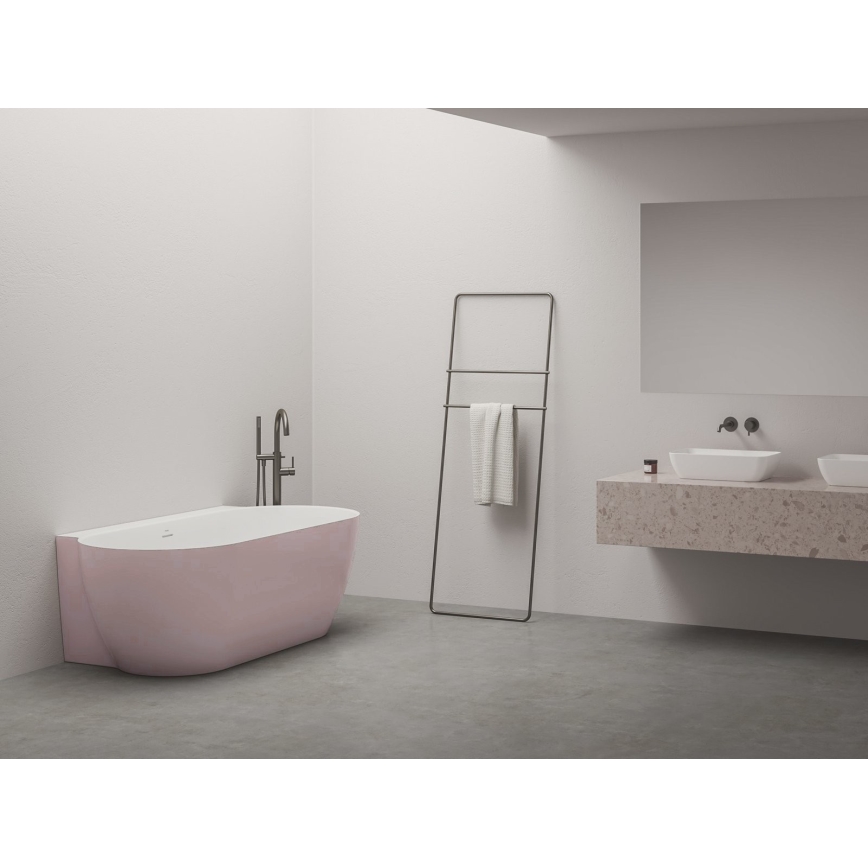 Ravak CC71600000 - Vana FREEDOM 170x87 cm akrylát/růžová