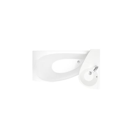 Ravak CQ01000000 - Rohová vana AVOCADO 160x75 cm akrylát/bílá