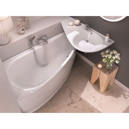 Ravak CT01000000 - Rohová vana AVOCADO 150x75 cm akrylát/bílá