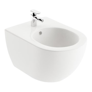 Ravak X01517 - Závěsný bidet UNI CHROME keramika/bílá