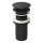 Ravak X01748 - Umyvadlová výpusť CLICK-CLACK pr. 6,6 cm černá