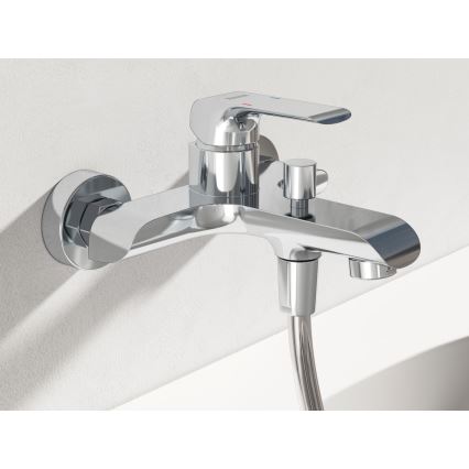 Ravak X070119 - Vanová baterie FLAT lesklý chrom