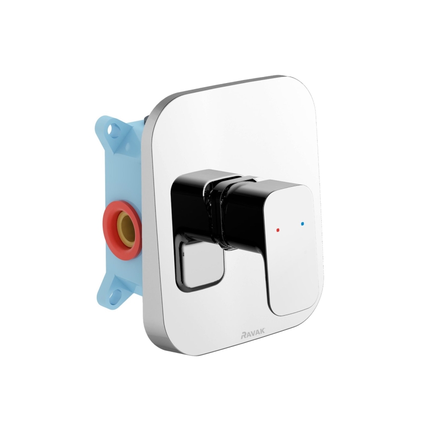 Ravak X070137 - Sprchová baterie pro podomítkovou instalaci R-BOX lesklý chrom