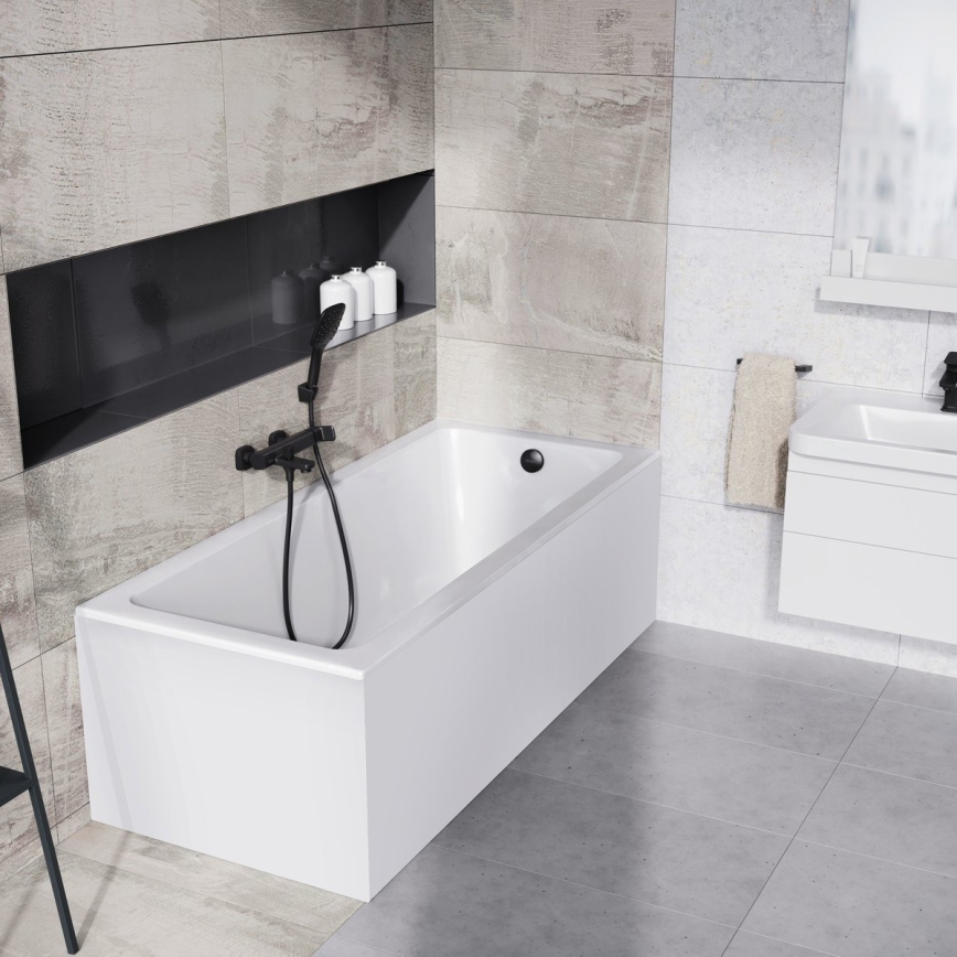 Ravak X070152 - Vanová baterie FREE černá