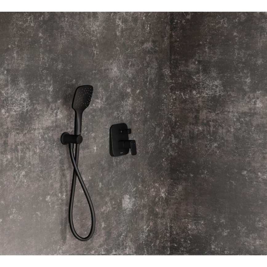 Ravak X070158 - Sprchová baterie pro podomítkovou instalaci FREE černá