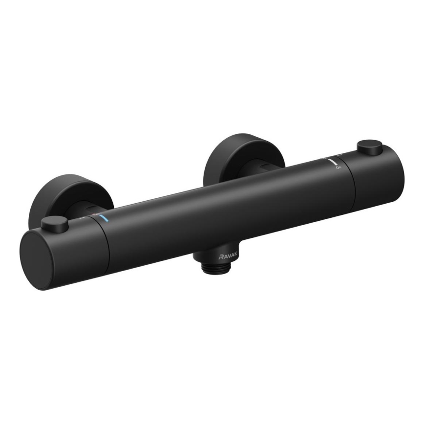 Ravak X070188 - Termostatická sprchová baterie PURI černá