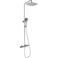 Ravak X070442 - Sprchová sada s termostatickou baterií FLAT lesklý chrom