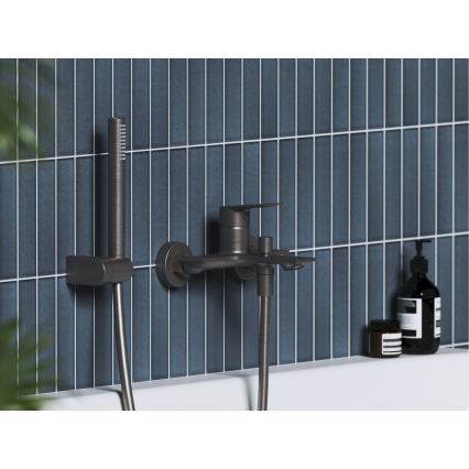 Ravak X070654 - Vanová baterie PLAN kartáčovaný grafit