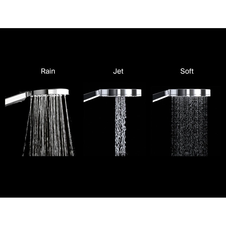 Ravak X07P009 - Ruční sprcha FLAT lesklý chrom