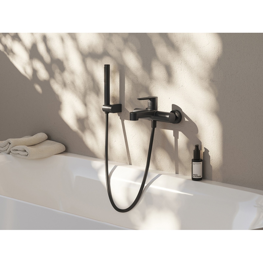 Ravak X07P568 - Sprchová hadice plastová 150 cm černá