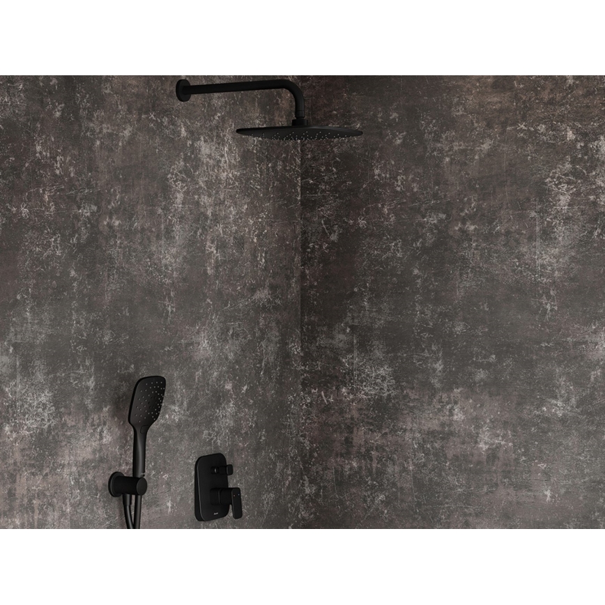 Ravak X07P569 - Ruční sprcha s tlačítkem černá