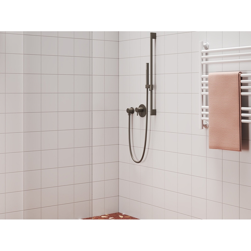 Ravak X07P694 - Ruční sprcha kartáčovaný grafit