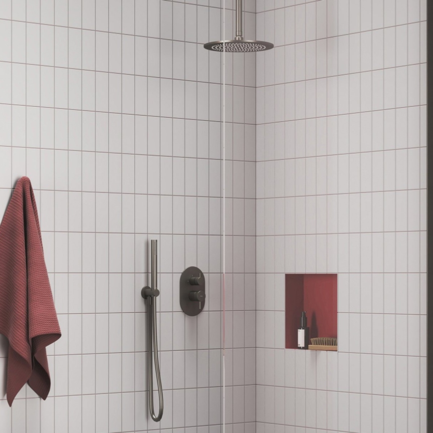 Ravak X07P694 - Ruční sprcha kartáčovaný grafit