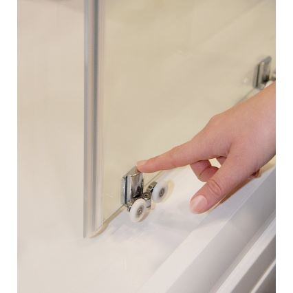 Ravak X1LM70C00Z1 - Sprchový kout čtyřdílný rohový BLIX SLIM 90x90 cm lesklý chrom