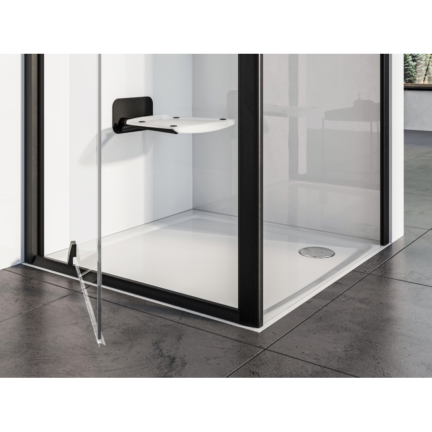 Ravak XA034411010 - Sprchová vanička čtvercová PERSEUS 80x80 cm bílá