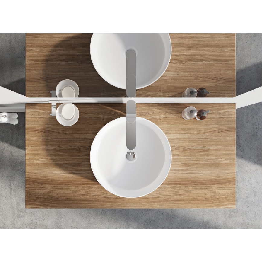 Ravak XJX01140001 - Umyvadlo na desku UNI pr. 40 cm keramika/bílá