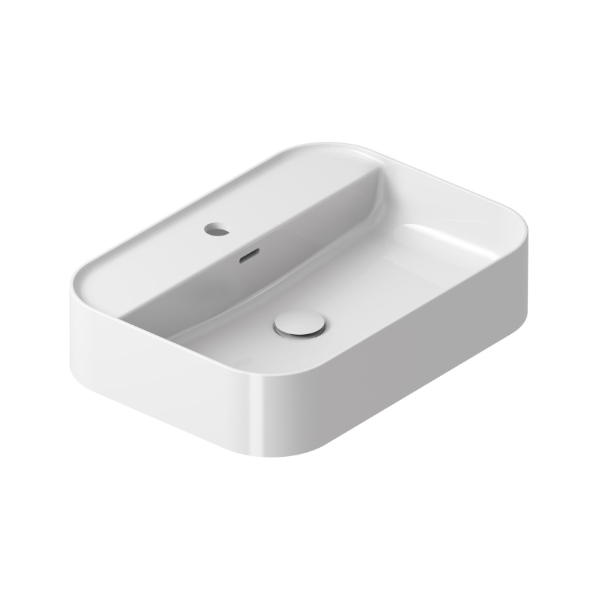 Ravak XJX01155005 - Umyvadlo na desku CERAMIC SLIM 55x40 cm keramika/bílá