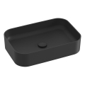 Ravak XJX0D155001 - Umyvadlo na desku CERAMIC SLIM 55x37 cm keramika/černá
