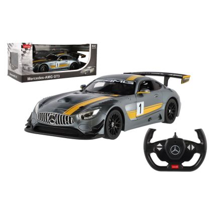 RC auto na dálkové ovládání Mercedes AMG GT3 RASTAR 5xAA + 2xAA šedá