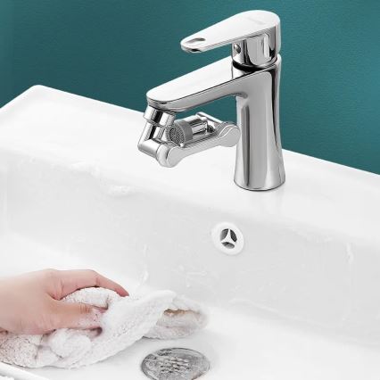 REA-B0660 - Otočný nástavec k umyvadlové baterii lesklý chrom