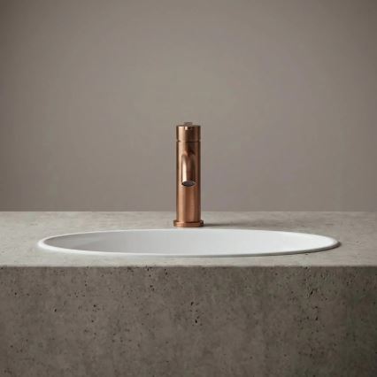 REA-B0970 - Umyvadlová baterie ONTARIO 17,5 cm kartáčovaná měď