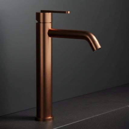 REA-B0971 - Umyvadlová baterie ONTARIO 30 cm kartáčovaná měď
