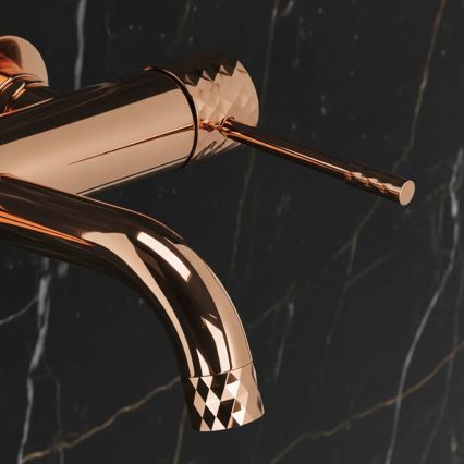 REA-B0980 - Vanová sada LUNGO DIAMOND měď