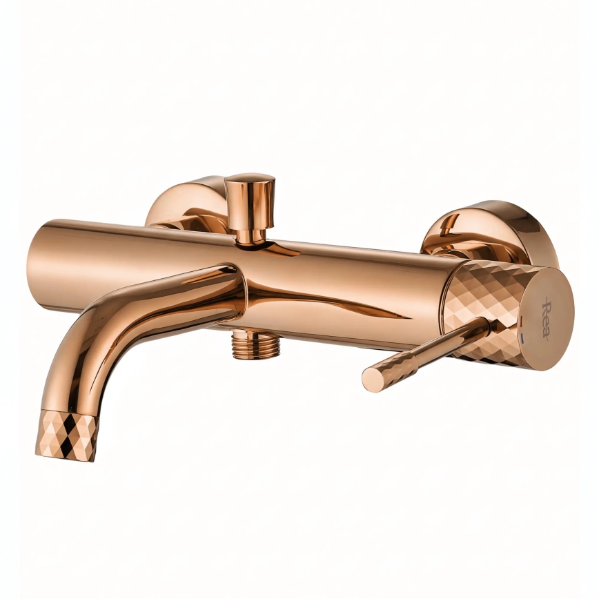REA-B0980 - Vanová sada LUNGO DIAMOND měď
