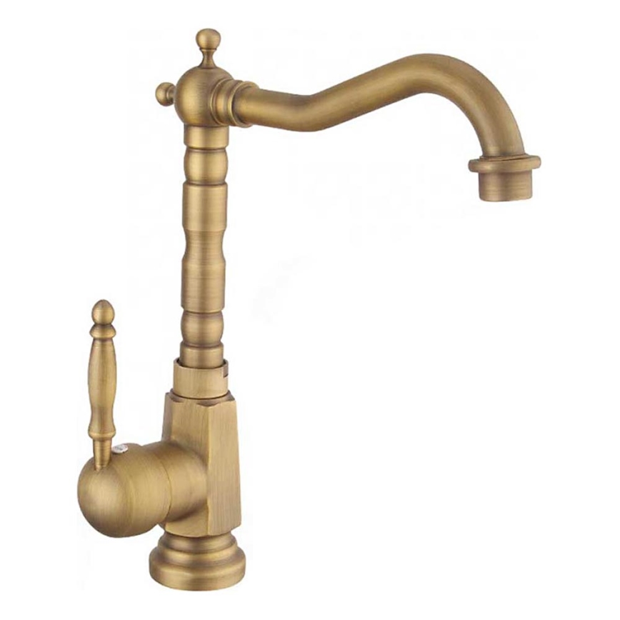 REA-B2150 - Umyvadlová baterie BONA 28,5 cm broušená zlatá