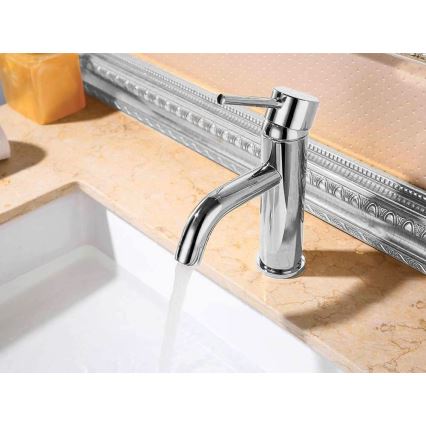 REA-B4101 - Umyvadlová baterie LUNGO 16,5 cm lesklý chrom