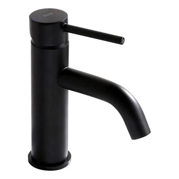 REA-B4102 - Umyvadlová baterie LUNGO 16,5 cm černá