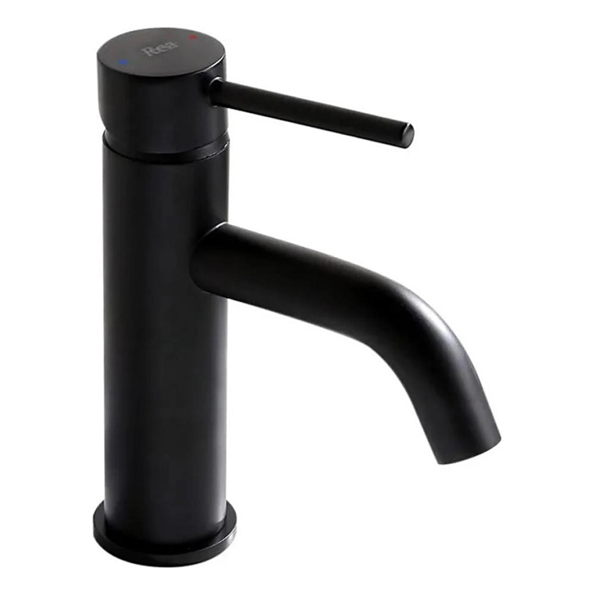 REA-B4102 - Umyvadlová baterie LUNGO 16,5 cm černá