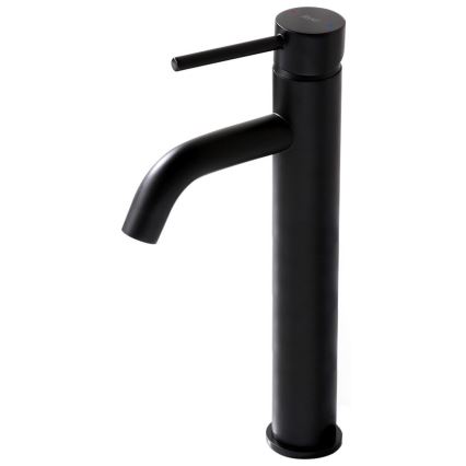 REA-B4103 - Umyvadlová baterie LUNGO 28 cm černá