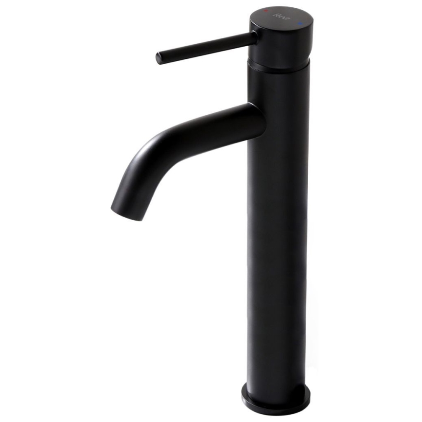 REA-B4103 - Umyvadlová baterie LUNGO 28 cm černá