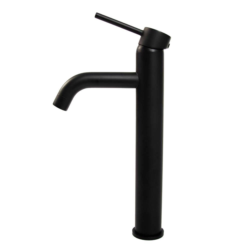 REA-B4103 - Umyvadlová baterie LUNGO 28 cm černá