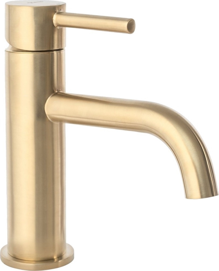 REA-B4527 - Umyvadlová baterie LUNGO 16,5 cm broušená zlatá