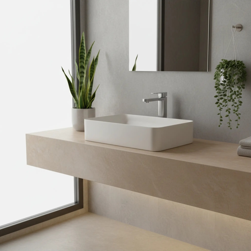 REA-B4588 - Umyvadlová baterie ARLO 30 cm nikl