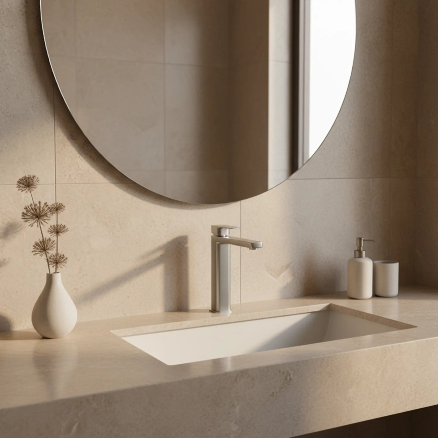 REA-B4588 - Umyvadlová baterie ARLO 30 cm nikl