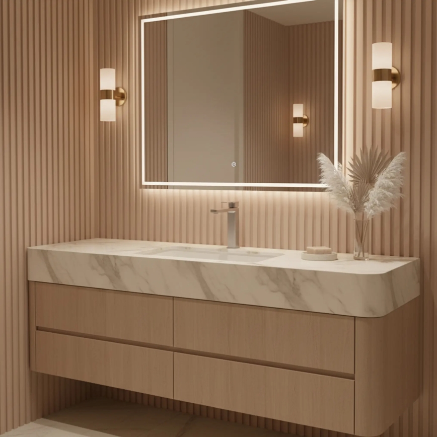 REA-B4588 - Umyvadlová baterie ARLO 30 cm nikl