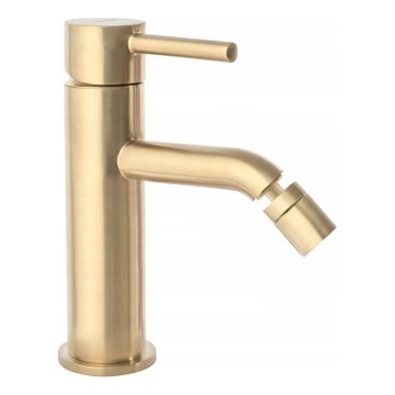 REA-B4702 - Bidetová baterie LUNGO 17 cm broušená zlatá