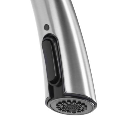 REA-B5314 - Dřezová baterie s vytahovací sprškou ROSS 43 cm nikl