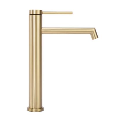REA-B5319 - Umyvadlová baterie FOSS 29,5 cm broušená zlatá