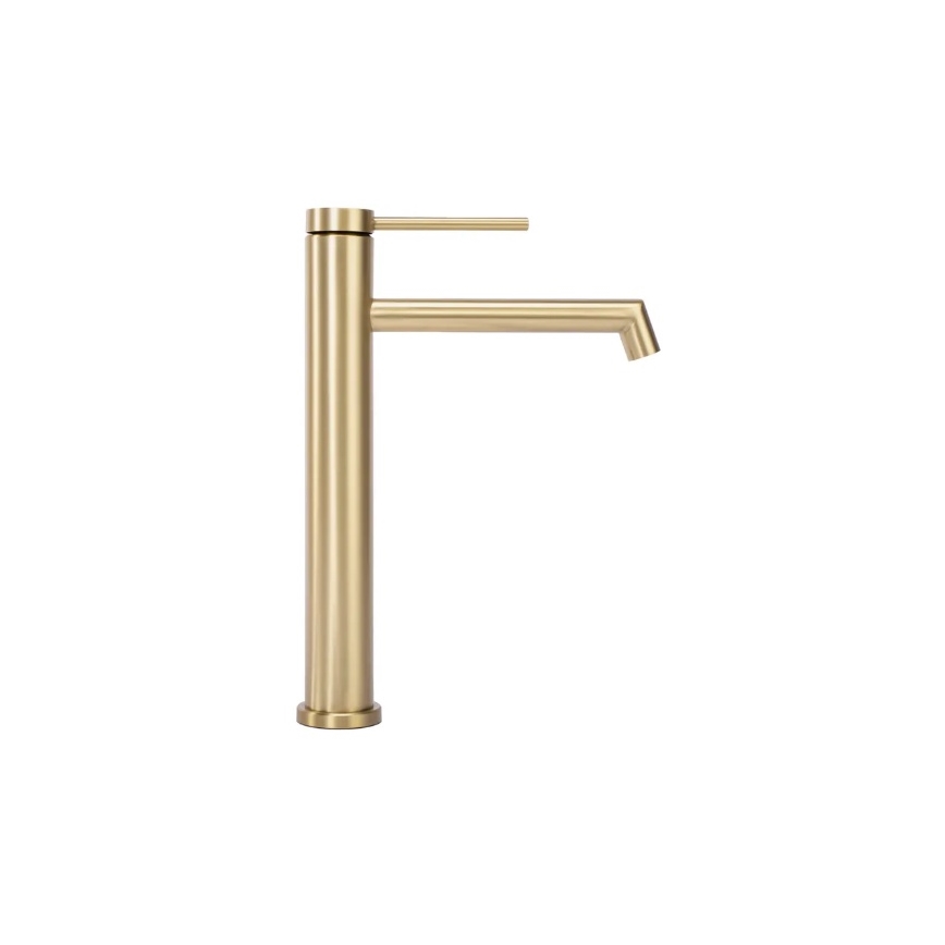 REA-B5319 - Umyvadlová baterie FOSS 29,5 cm broušená zlatá