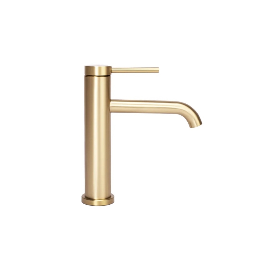 REA-B5323 - Umyvadlová baterie CLIF 20,5 cm broušená zlatá