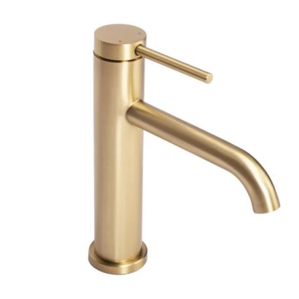 REA-B5323 - Umyvadlová baterie CLIF 20,5 cm broušená zlatá