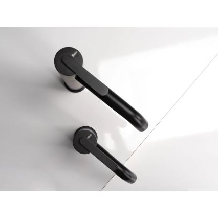 REA-B5504 - Umyvadlová baterie ONTARIO 17,5 cm černá