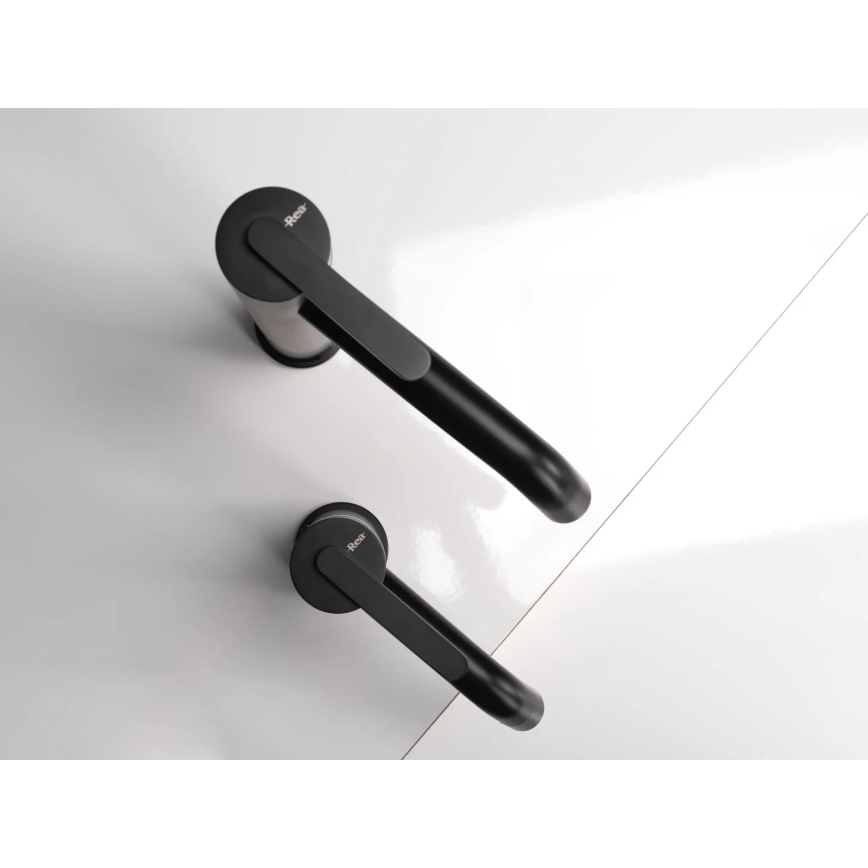 REA-B5508 - Umyvadlová baterie ONTARIO 30 cm černá