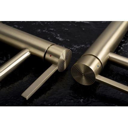 REA-B6444 - Umyvadlová baterie FOSTER 18,2 cm zlatá