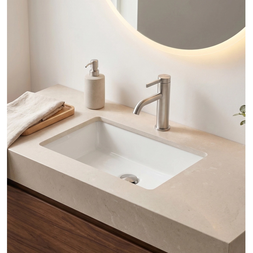 REA-B6530 - Umyvadlová baterie RIVO 16,5 cm nikl